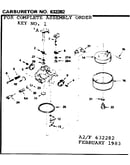 Carburetor 632282 (71/143)