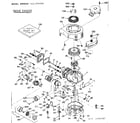 Craftsman 143204162 basic engine diagram