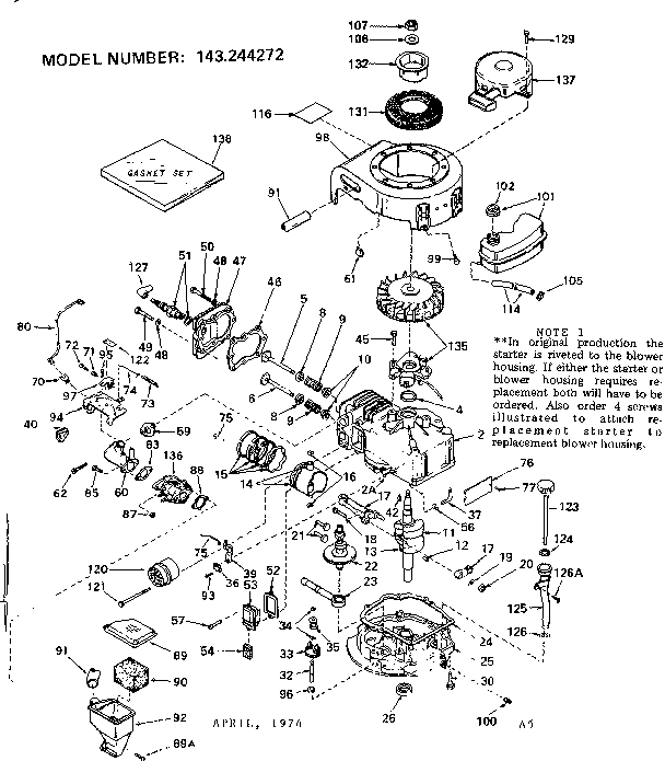Replacement parts