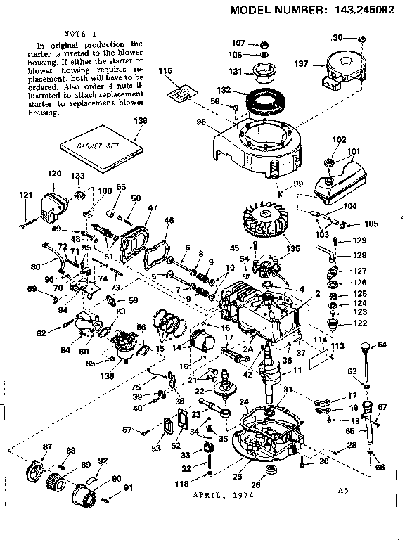 Replacement parts