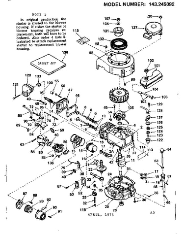 Replacement parts