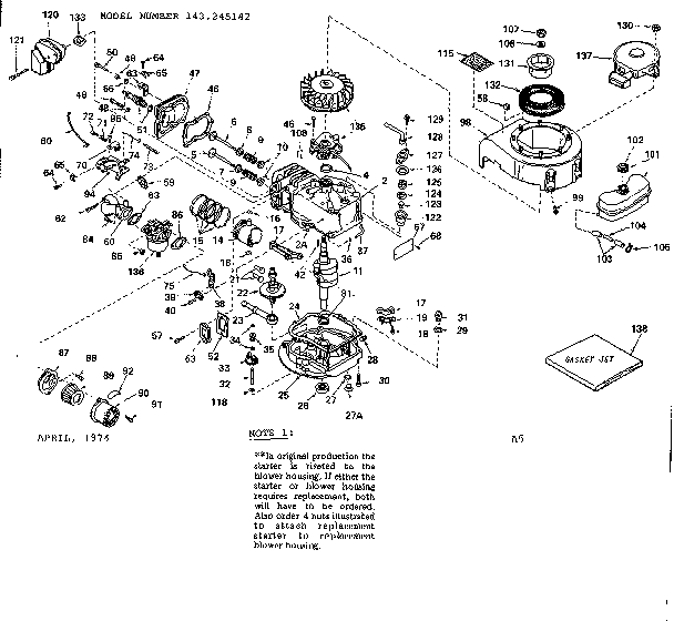 Replacement parts