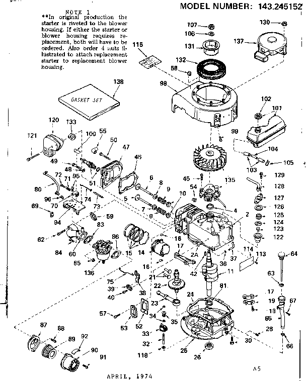 Replacement parts
