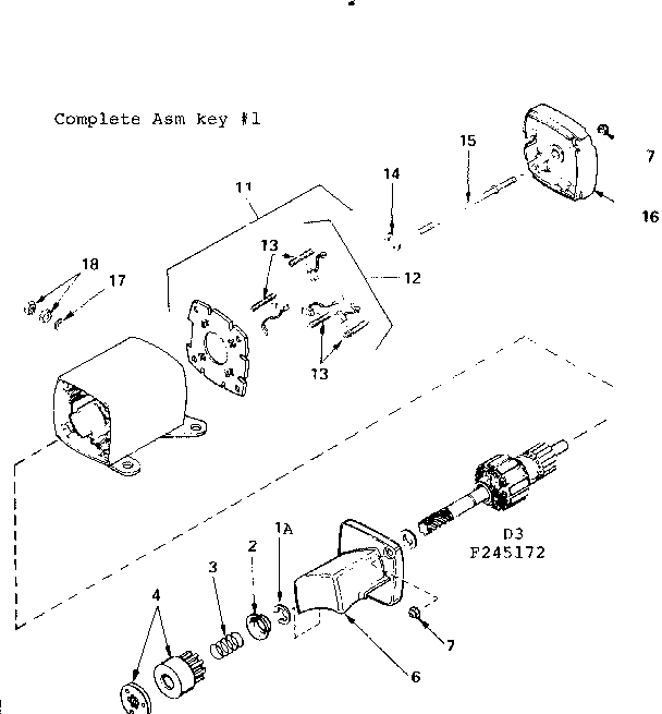 Starter motor