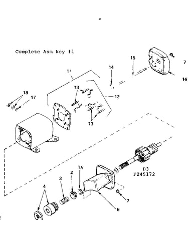 Starter motor