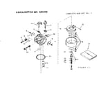 Craftsman 143246152 carburetor no. 631810 diagram