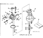 Craftsman 143246172 carburetor diagram