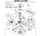 Craftsman 143246202 engine diagram