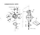 Craftsman 143246232 carburetor diagram