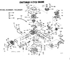 Craftsman 143246292 replacement parts diagram