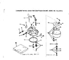 Craftsman 143249012 carburetor diagram