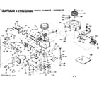 Craftsman 143254122 replacement parts diagram