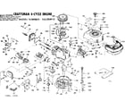 Craftsman 143254412 replacement parts diagram
