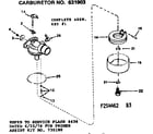 Craftsman 143254462 carburetor diagram