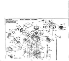 Craftsman 143254492 engine diagram