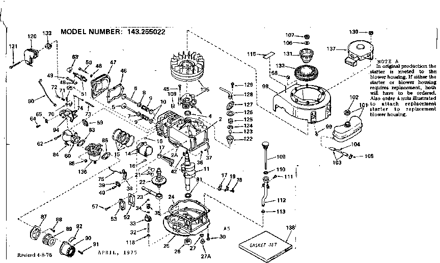 Replacement parts