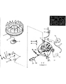 Alternator magneto no. 610914
