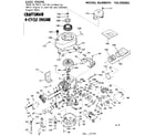 Craftsman 143256052 replacement parts diagram