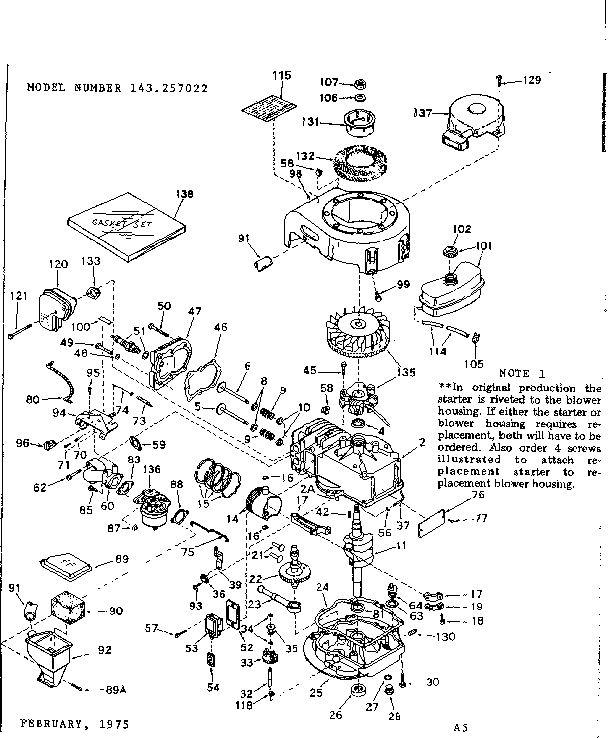 Replacement parts