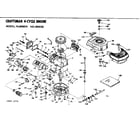 Craftsman 143264032 replacement parts diagram