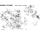 Craftsman 143264252 replacement parts diagram