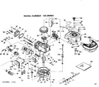 Craftsman 143264582 replacement parts diagram