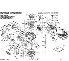 Craftsman 143264632 replacement parts diagram