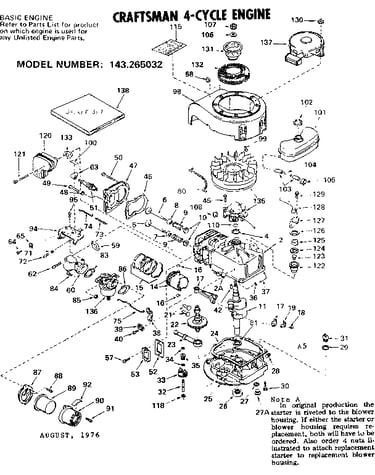Replacement parts