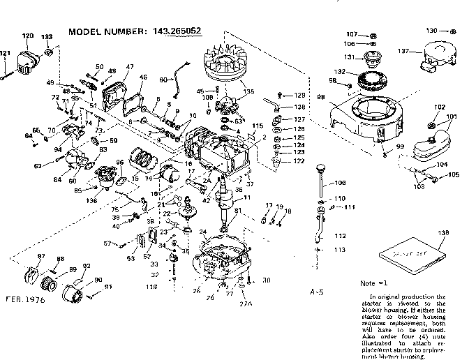 Replacement parts