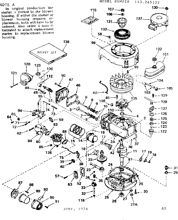 Replacement parts