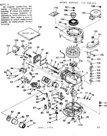 Replacement parts