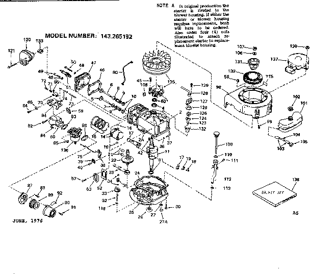 Replacement parts