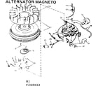Craftsman 143266022 alternator magneto diagram