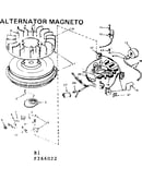 Alternator magneto