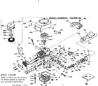 Craftsman 143266122 replacement parts diagram