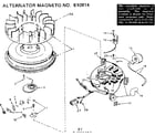 Craftsman 143266212 alternator magneto diagram