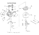 Craftsman 143266422 carburetor diagram
