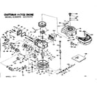 Craftsman 143274172 replacement parts diagram