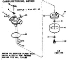 Craftsman 143274422 carburetor diagram