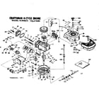Craftsman 143274462 replacement parts diagram