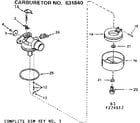 Craftsman 143274512 carburetor diagram