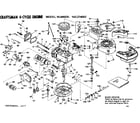 Craftsman 143274582 replacement parts diagram