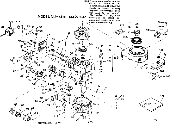 Replacement parts