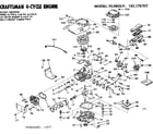 Craftsman 143276152 replacement parts diagram