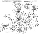 Craftsman 143276262 replacement parts diagram