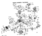 Craftsman 143276292 replacement parts diagram