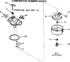 Craftsman 143277012 carburetor diagram