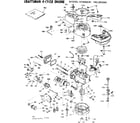 Craftsman 143284042 replacement parts diagram