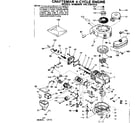 Craftsman 143284442 replacement parts diagram