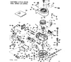 Craftsman 143284602 replacement parts diagram